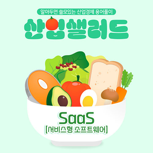 카드뉴스_알아두면 쓸모있는 산업경제 용어풀이 산업샐러드 Chapter 16 -  SaaS